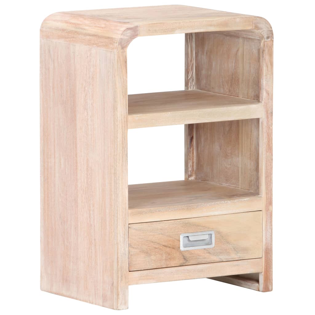 vidaXL Nachtkastje 40x30x60 cm massief acaciahout