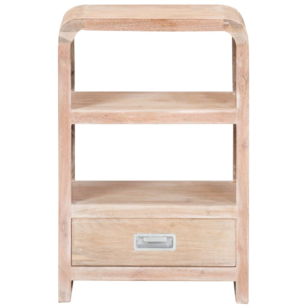 vidaXL Nachtkastje 40x30x60 cm massief acaciahout