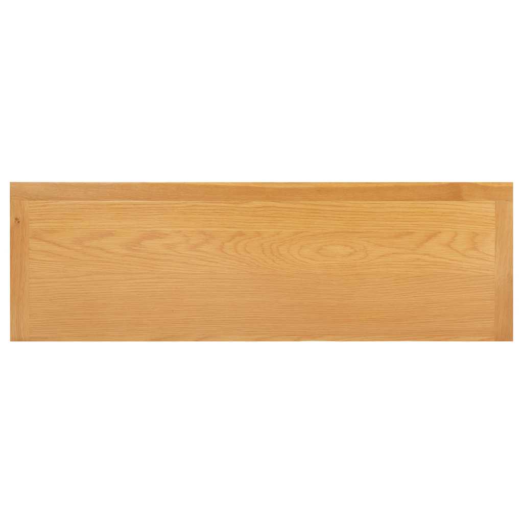 vidaXL Ladekast 105x33,5x73 cm massif eikenhout