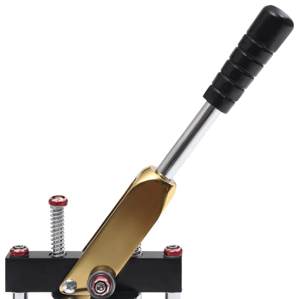 vidaXL Button Maker Machine with Circle Cutter Rotary Punch 58 mm