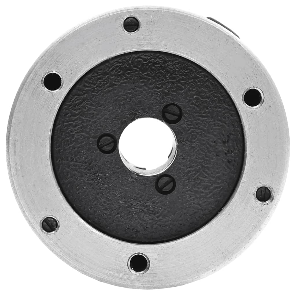 vidaXL 3-Jaw Self-Centering Lathe Chuck 80 mm Steel