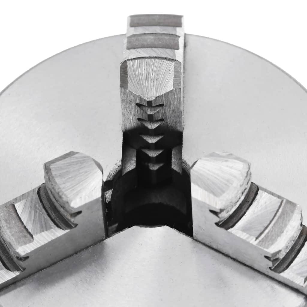 vidaXL 3-Jaw Self-Centering Lathe Chuck 80 mm Steel