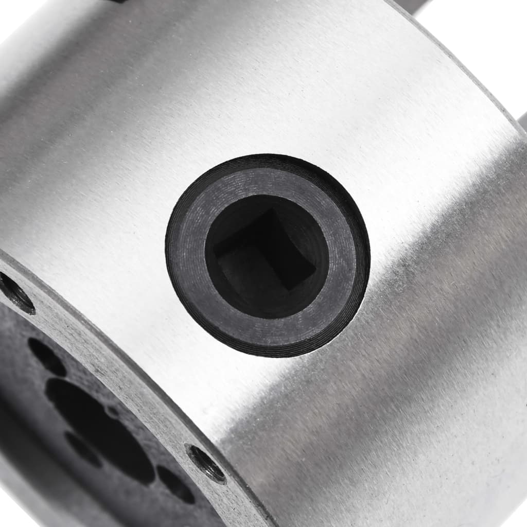 vidaXL 3-Jaw Self-Centering Lathe Chuck 80 mm Steel