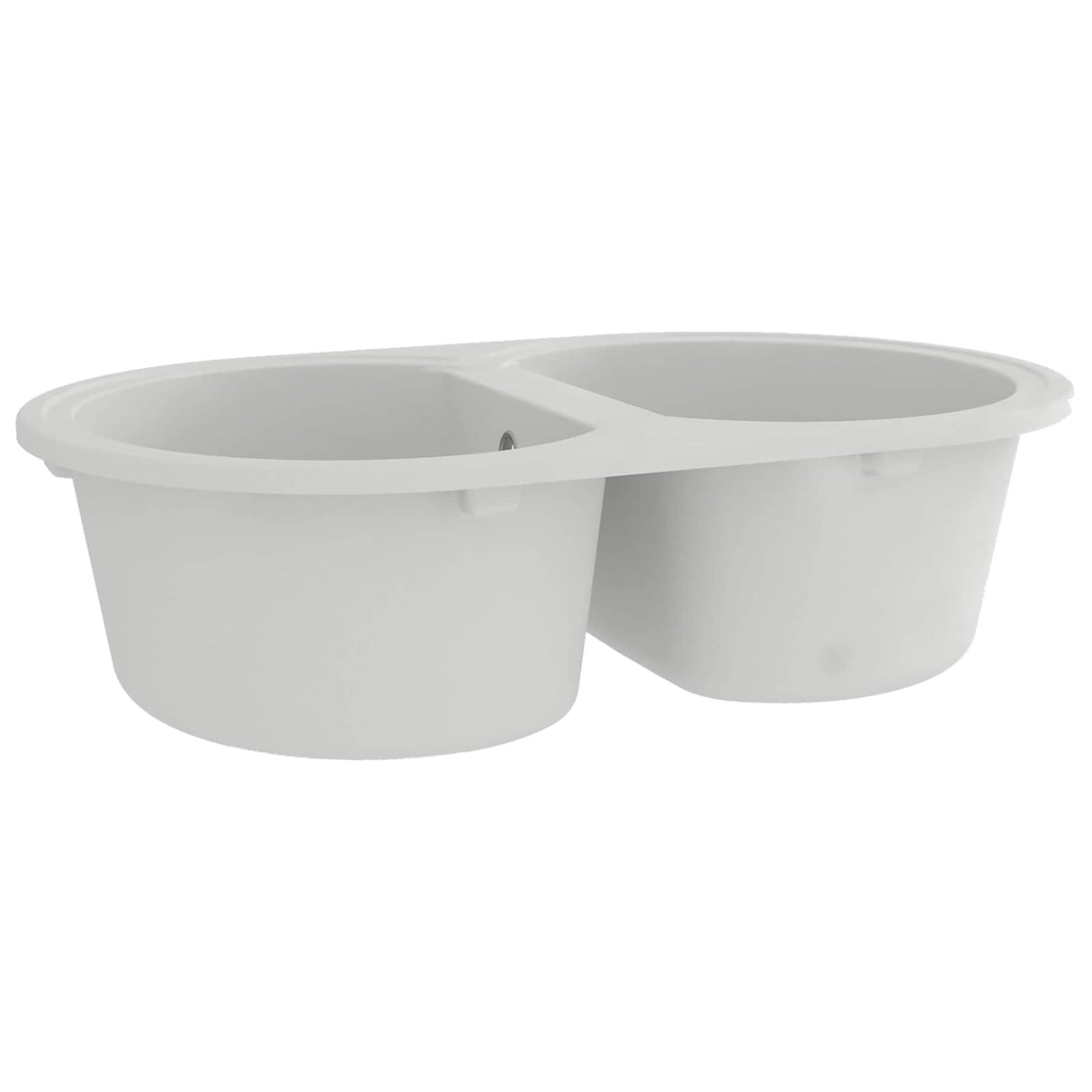 vidaXL Kitchen Sink White 78 x 47 x 20.5 cm Granite