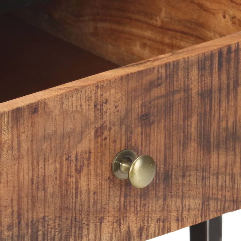 vidaXL Salontafel 90x50x40 cm ruw acaciahout