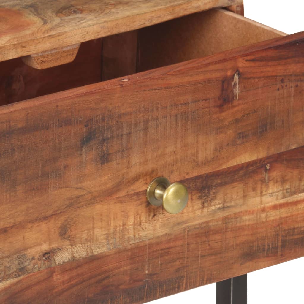 vidaXL Nightstand 40x30x50 cm rough acacia wood