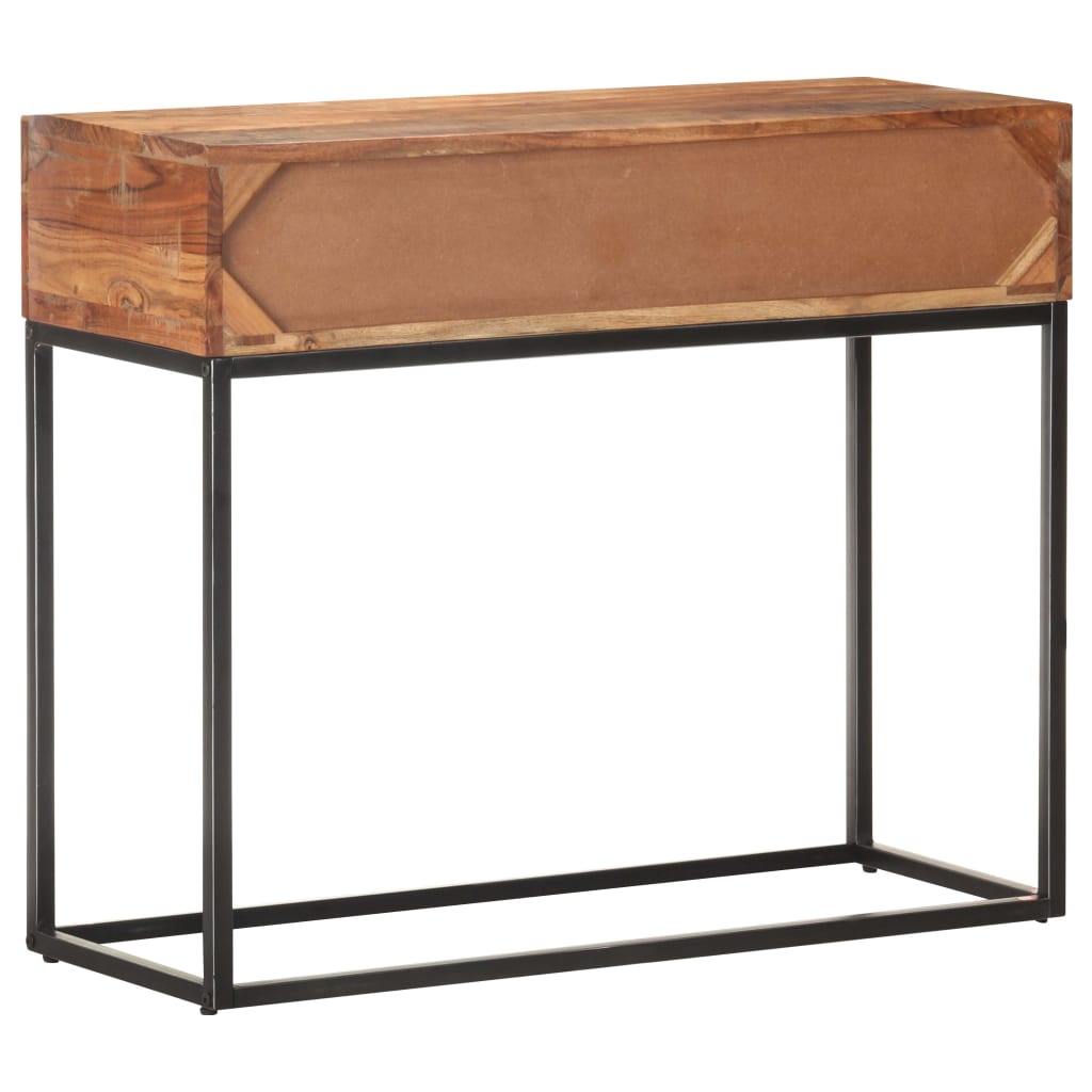 vidaXL Wandtafel 90x35x75 cm ruw acaciahout