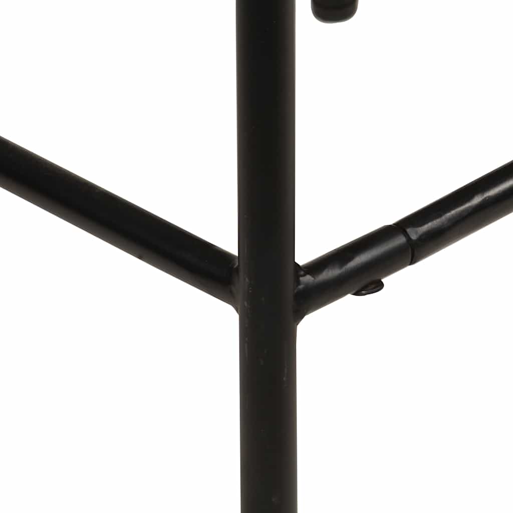 vidaXL Barstoelen 2 st massief mangohout