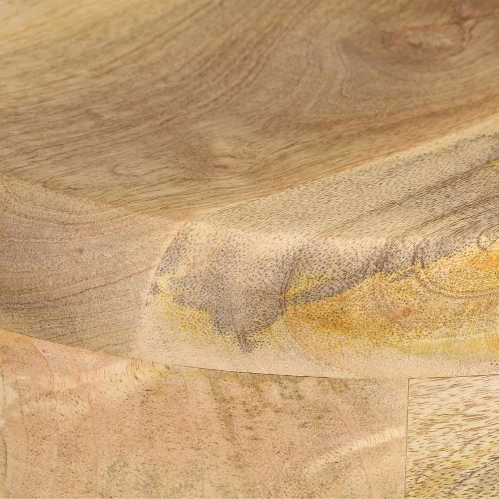 vidaXL Barkrukken 2 st 76 cm massief mangohout
