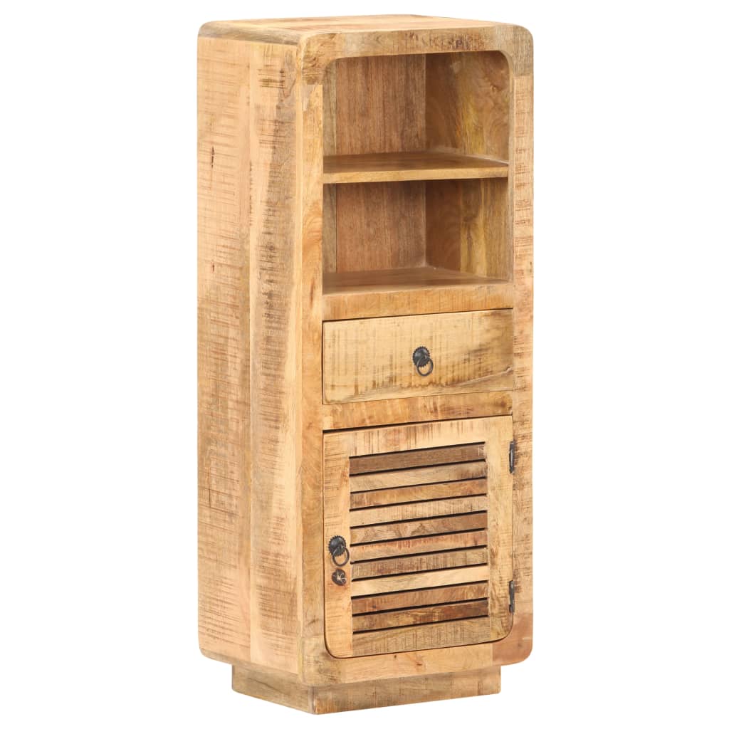 vidaXL Hoge kast 45x32x110 cm ruw mangohout