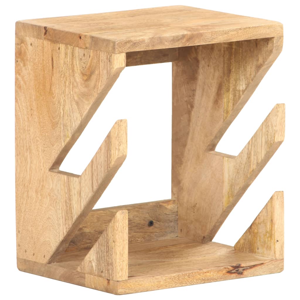 vidaXL Wandskateboardhouder 25x20x30 cm massief mangohout