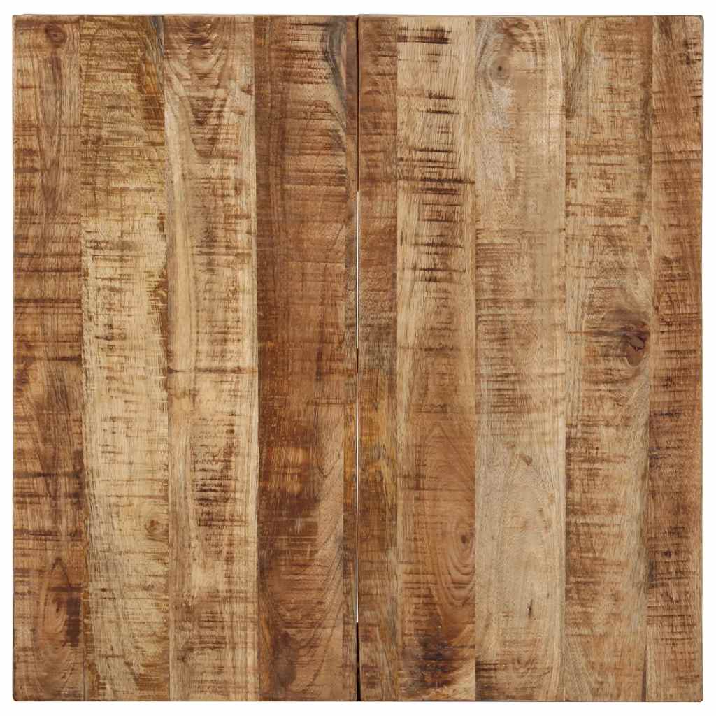 vidaXL Salontafel 68x68x41 cm ruw mangohout