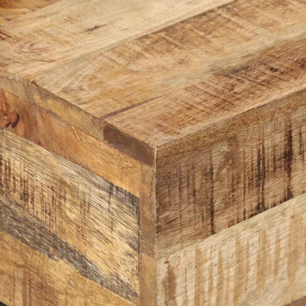 vidaXL Salontafel 68x68x41 cm ruw mangohout