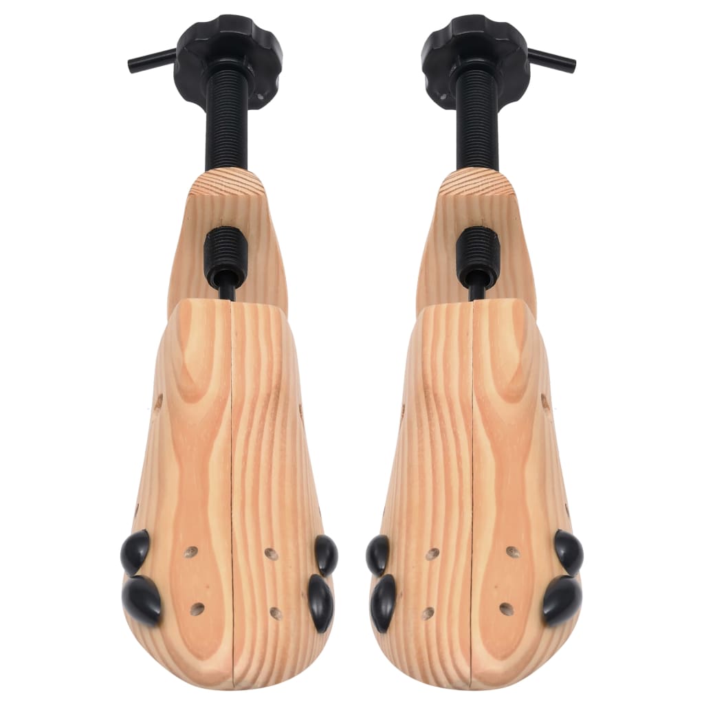 vidaXL Shoe Trees size 36-40 solid pine wood