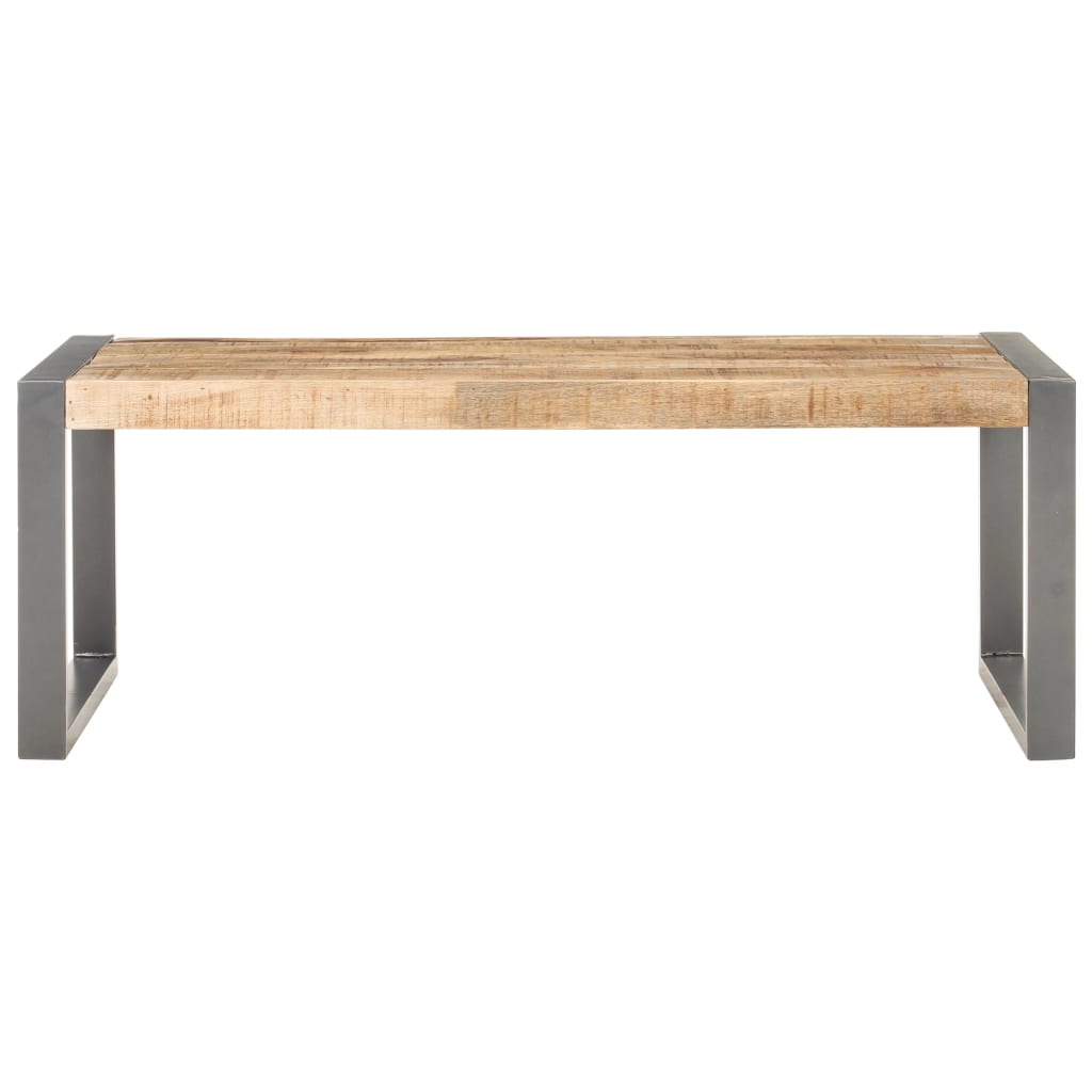 vidaXL Salontafel 110x60x40 cm ruw mangohout