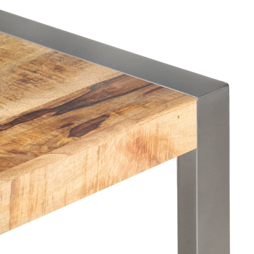 vidaXL Salontafel 110x60x40 cm ruw mangohout