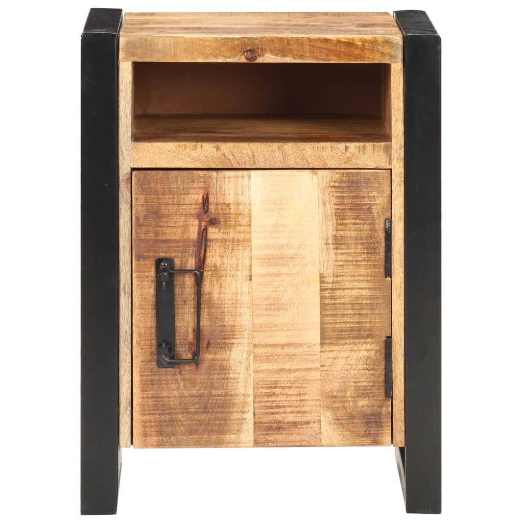 vidaXL Nachtkastje 40x35x55 cm massief mangohout