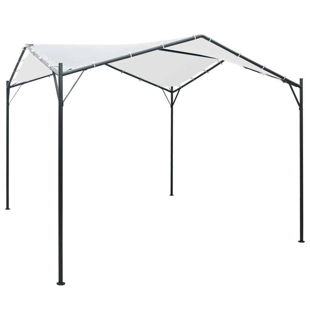 vidaXL Prieel 180 g/m² 3x3x2,6 m wit