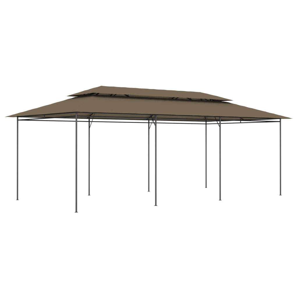 vidaXL Prieel 180 g/m² 600x298x270 cm taupe