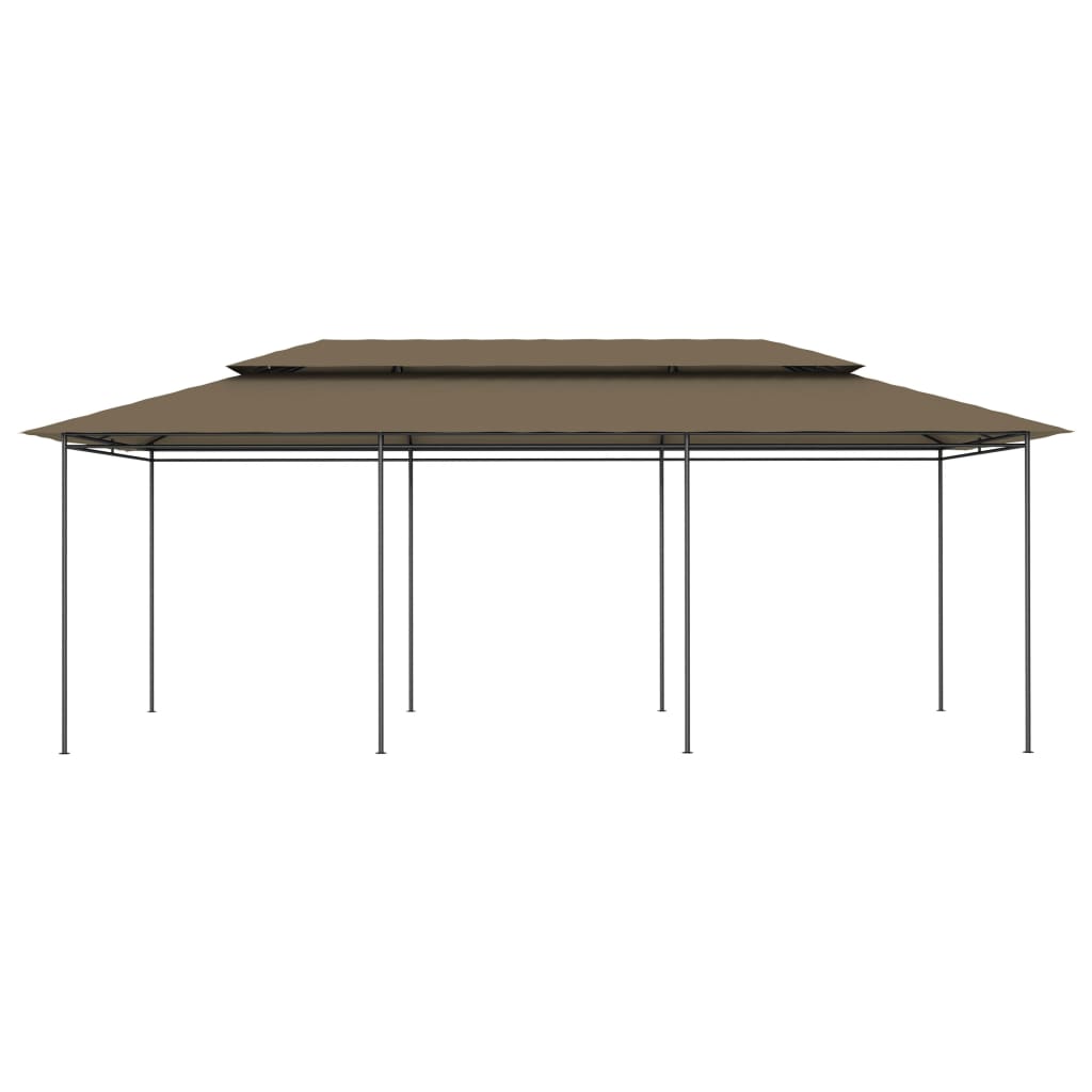 vidaXL Prieel 180 g/m² 600x298x270 cm taupe