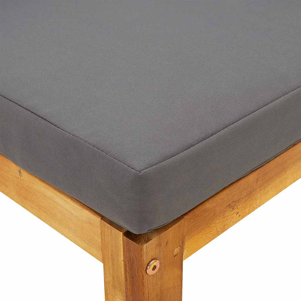 vidaXL Corner Sofas 2 pcs with cushions sectional dark grey
