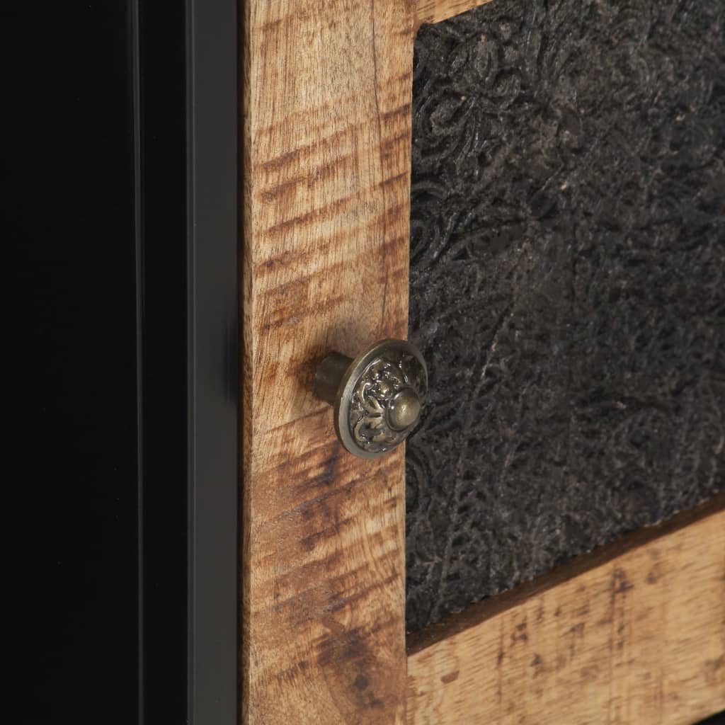 vidaXL Tv-meubel 120x30x40 cm ruw mangohout