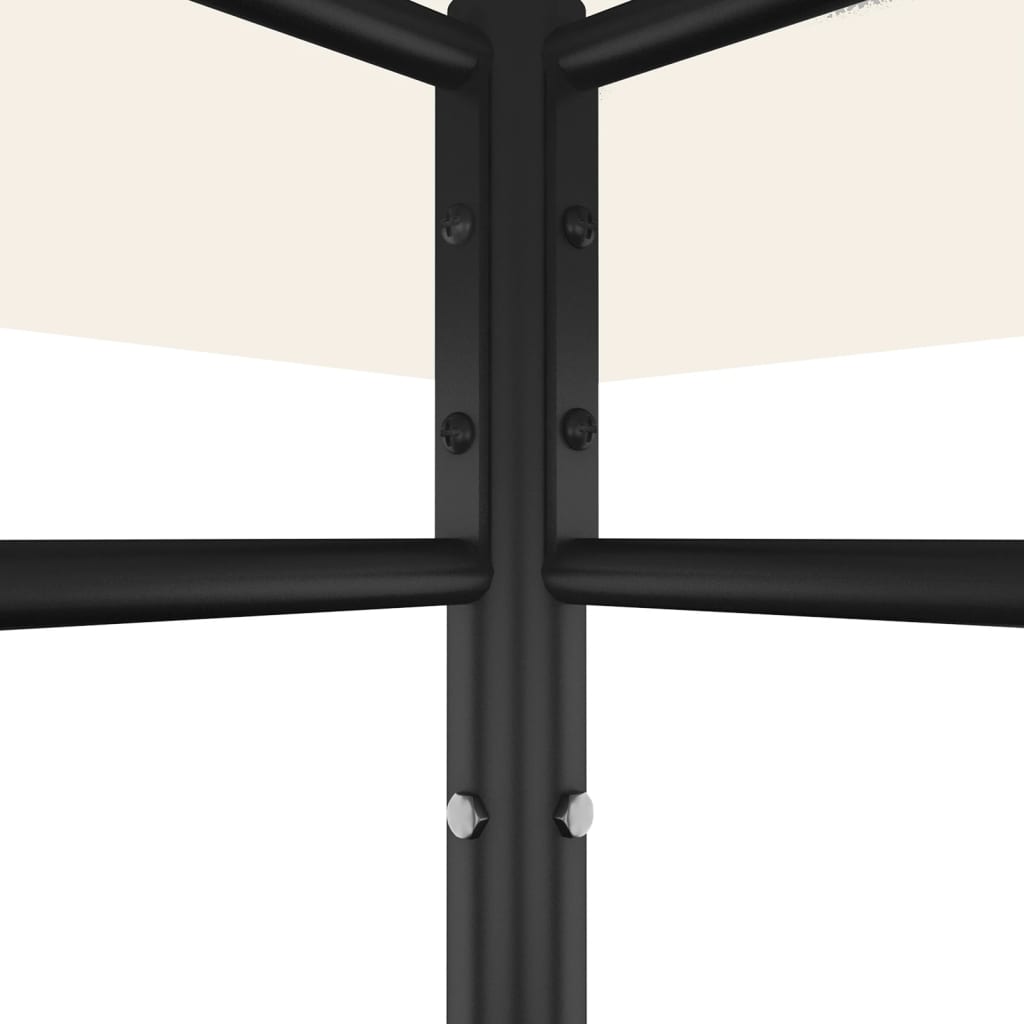 vidaXL Prieel 180 g/m² 384x281x270 cm crèmekleurig
