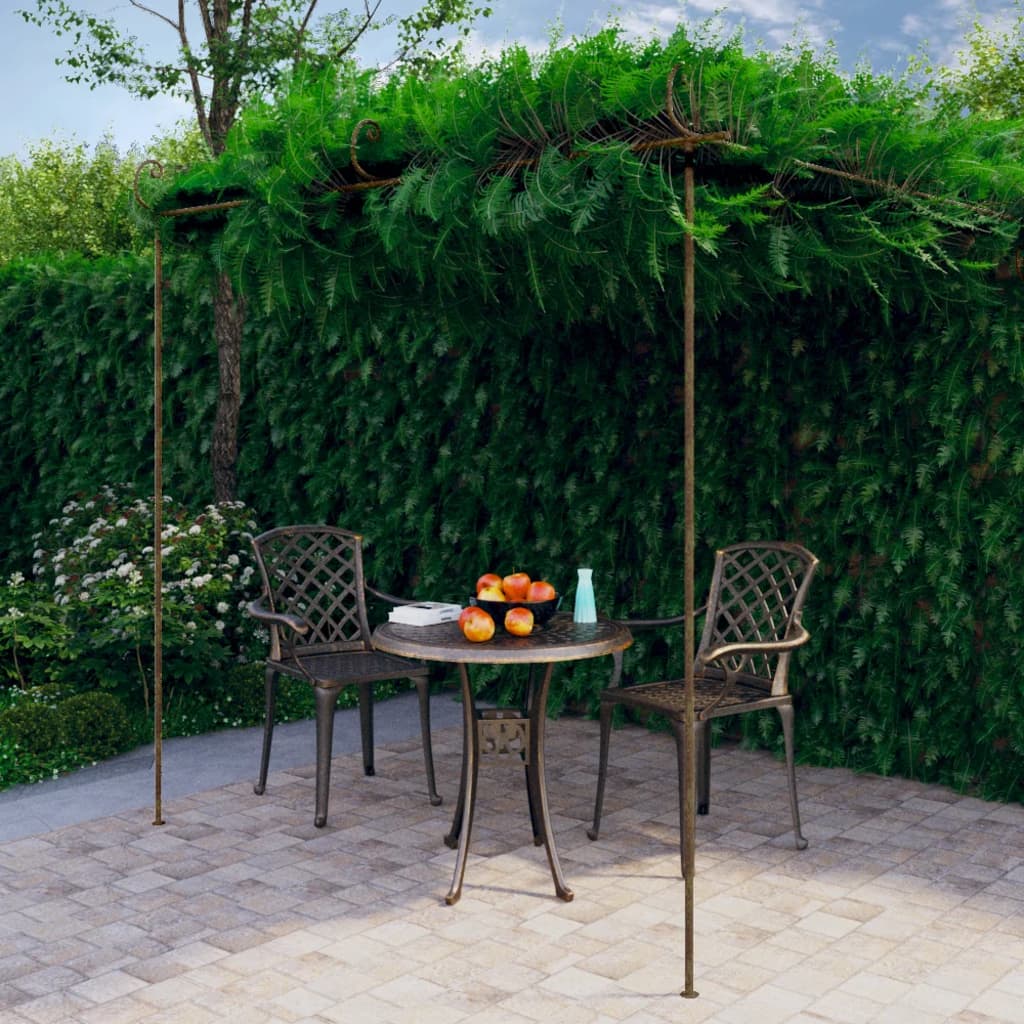 vidaXL Pergola de jardin 3x3x2,5 m avec pergola anti-UV