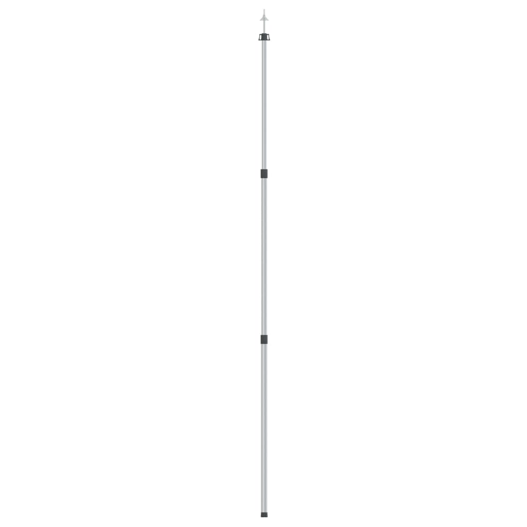 vidaXL Luifelstok telescopisch 102-260 cm aluminium