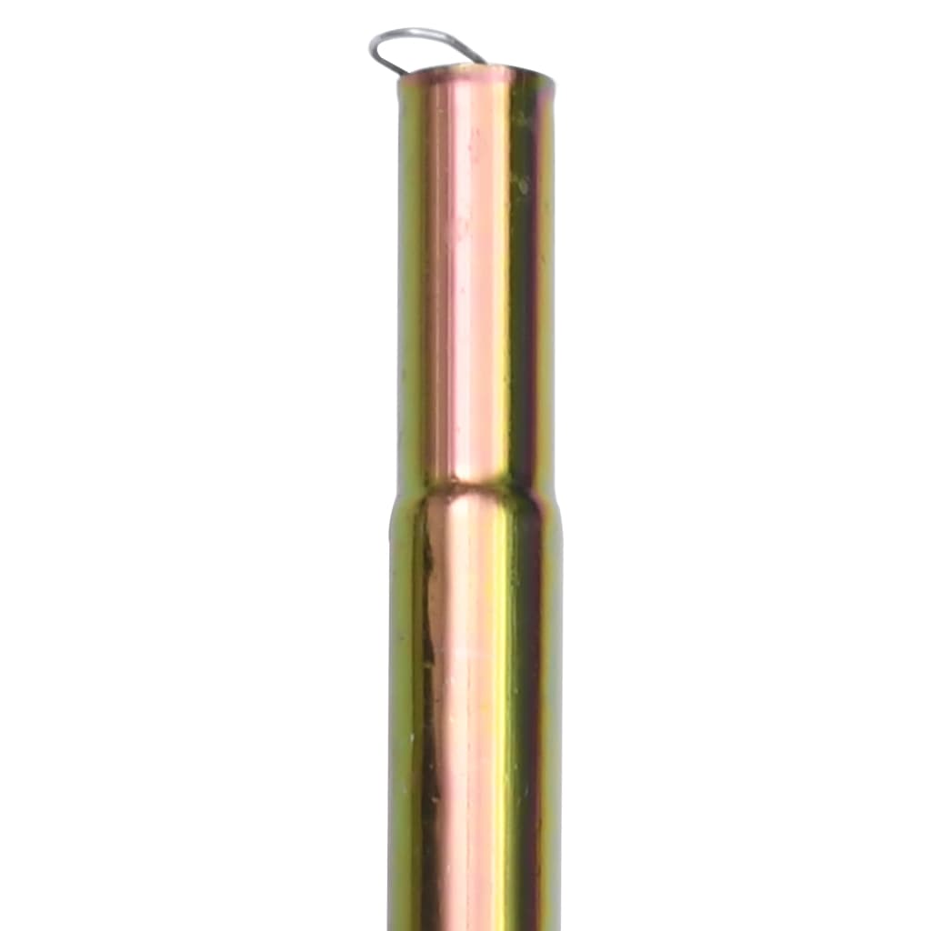 vidaXL Sunshade Poles 200 cm Galvanized Steel