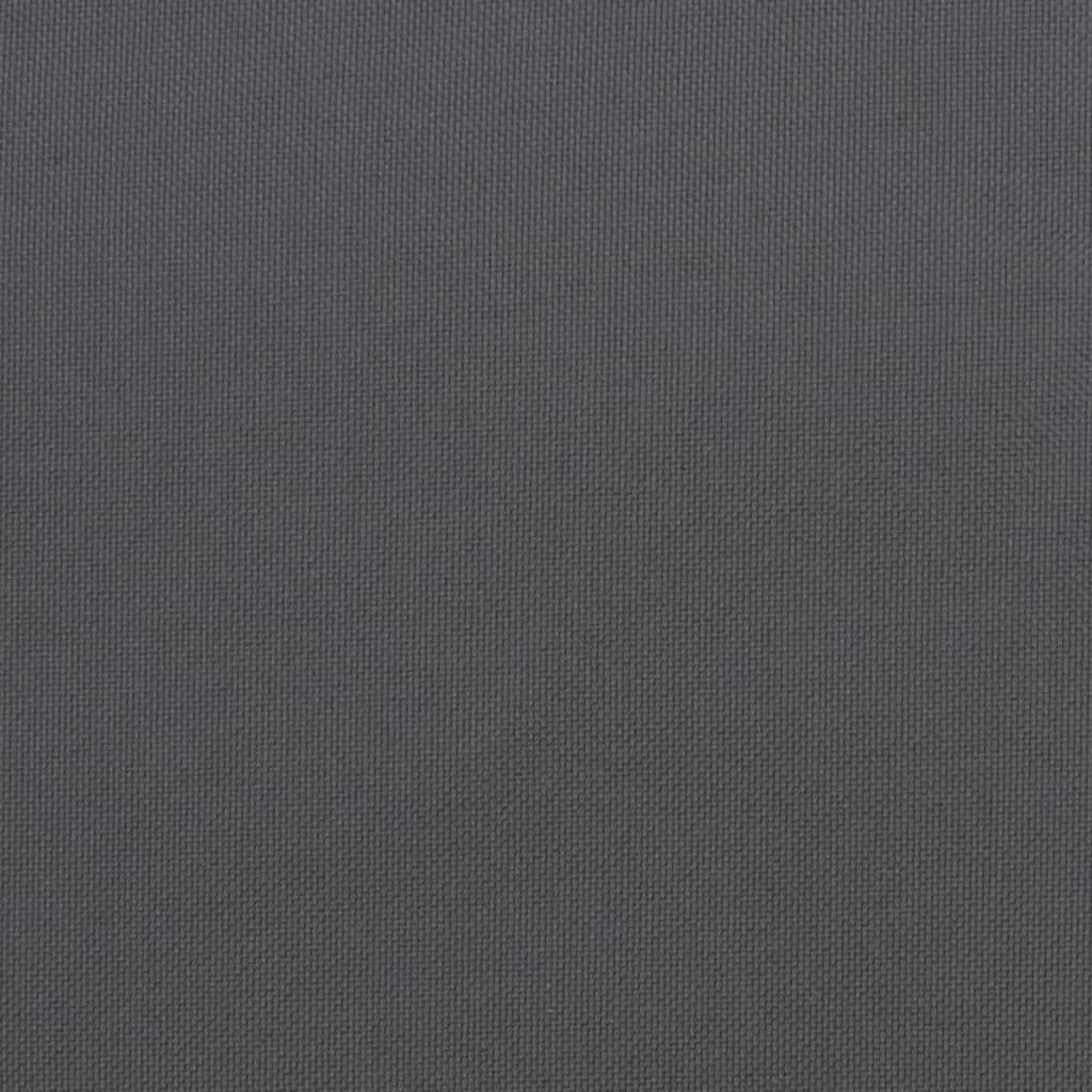 vidaXL Pallet Cushions 2 pcs Fabric Anthracite
