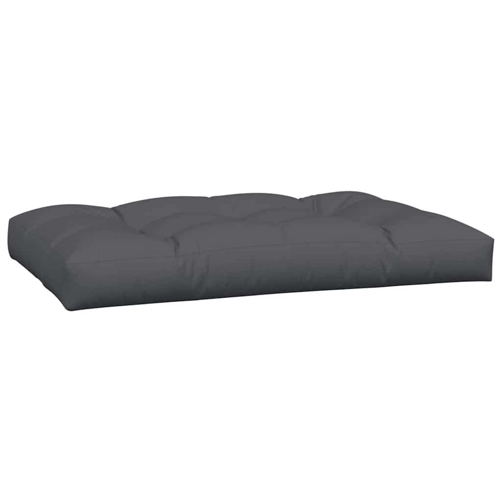 vidaXL Pallet Cushions 5 pcs fabric anthracite
