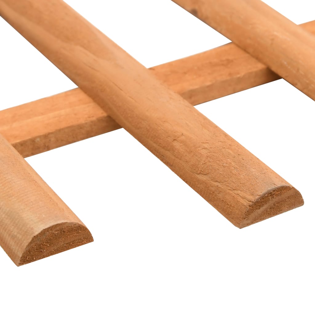 vidaXL Lawn Edging 10 pcs 4.4 m spruce wood