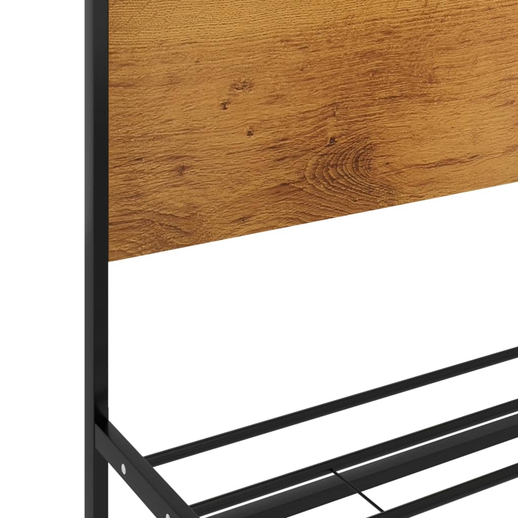 vidaXL Bedframe metaal 90x200 cm