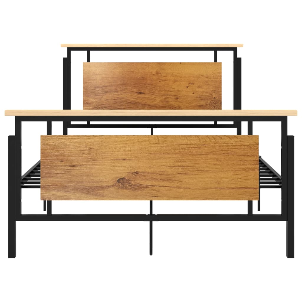 vidaXL Metal Bed Frame 120x200 cm