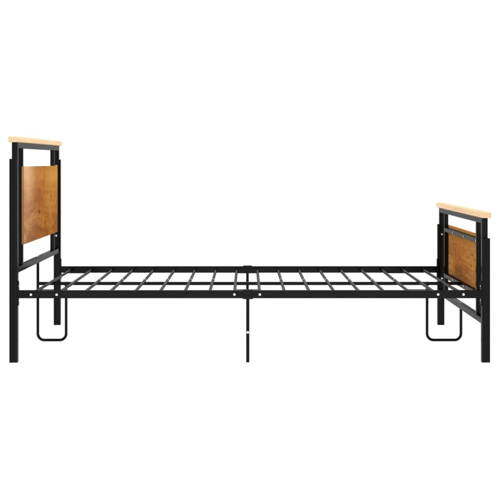 vidaXL Metal Bed Frame 120x200 cm