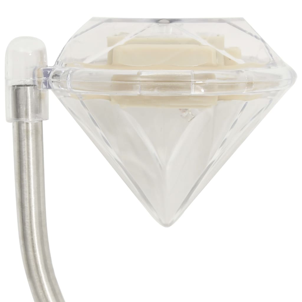 vidaXL Tuinlamp 6 st solar LED 9x7,8x29,5 cm