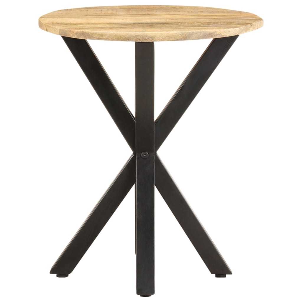 vidaXL Bijzettafel 48x48x56 cm massief mangohout