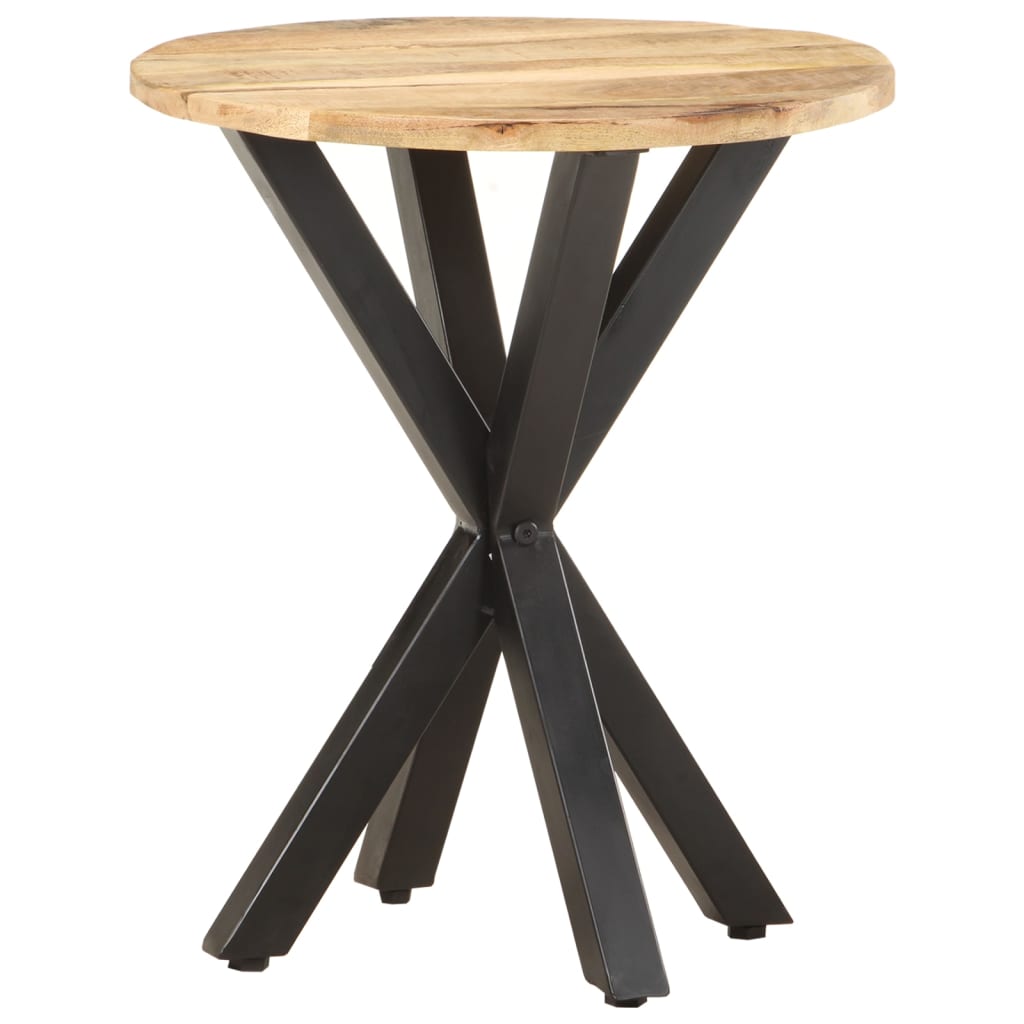 vidaXL Bijzettafel 48x48x56 cm massief mangohout