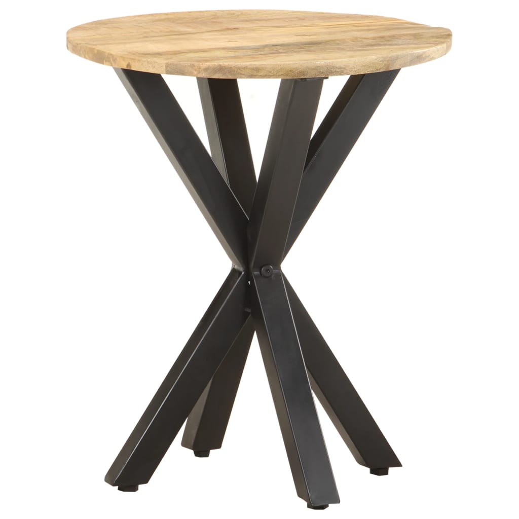 vidaXL Bijzettafel 48x48x56 cm massief mangohout