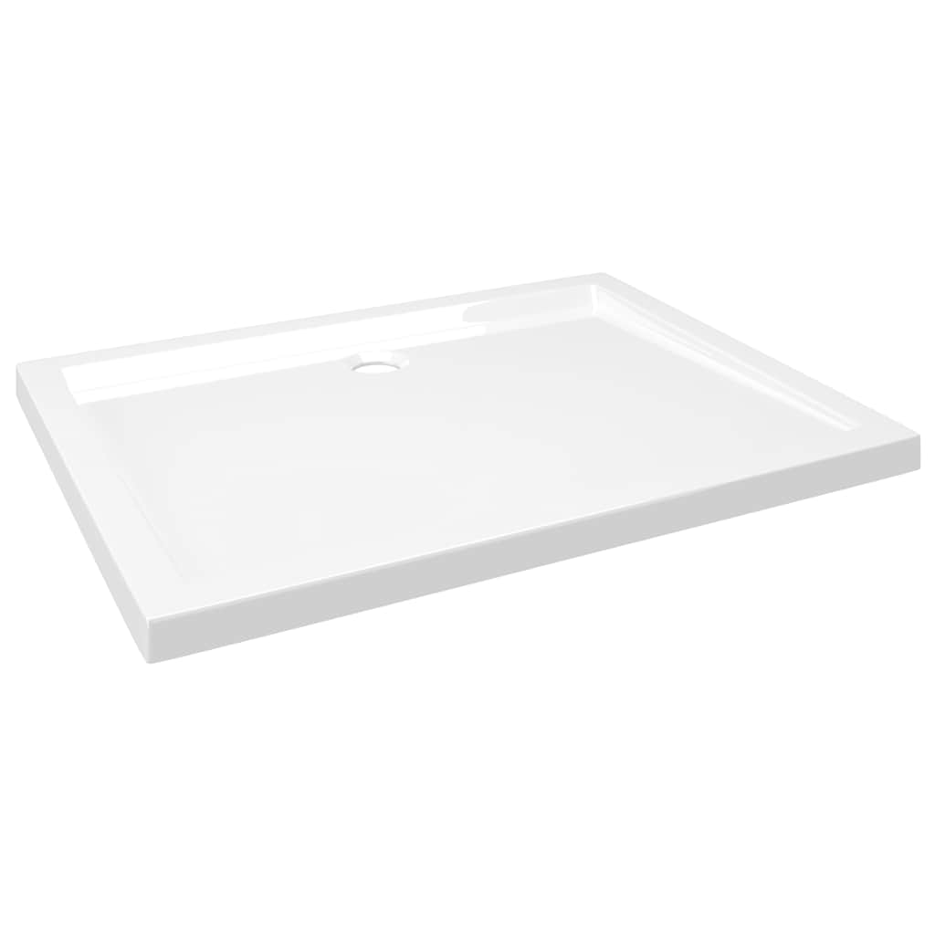 vidaXL Douchebak rechthoekig 70x90 cm ABS
