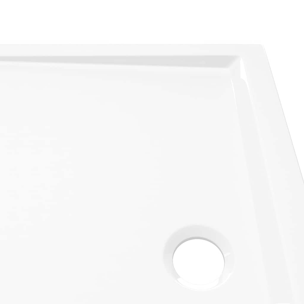 vidaXL Douchebak rechthoekig 70x90 cm ABS