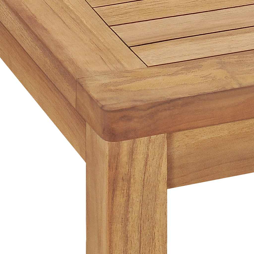 vidaXL Tuintafel 140x80x77 cm massief teakhout