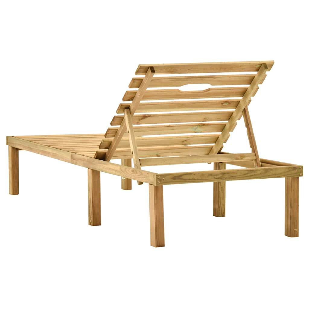 vidaXL Lit avec table imprégné de vert