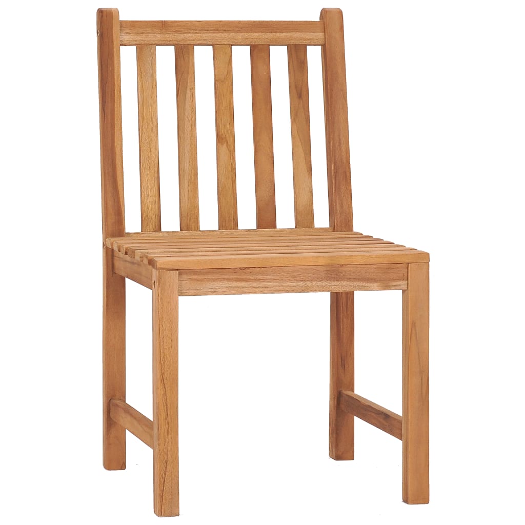vidaXL 3-piece Garden Dining Set 80x80 cm Solid Teak Wood