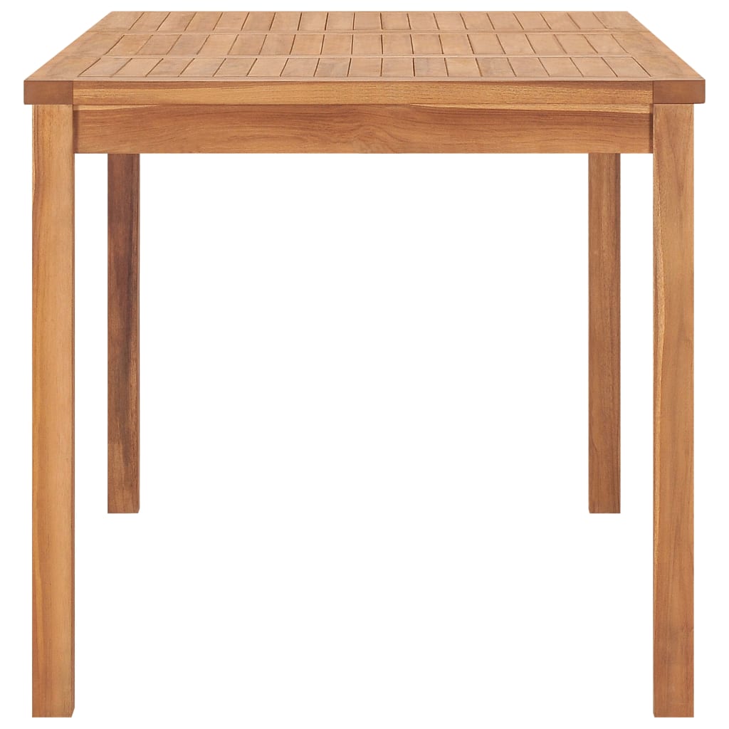 vidaXL 5-piece Garden Dining Set 140x80 cm Solid Teak Wood