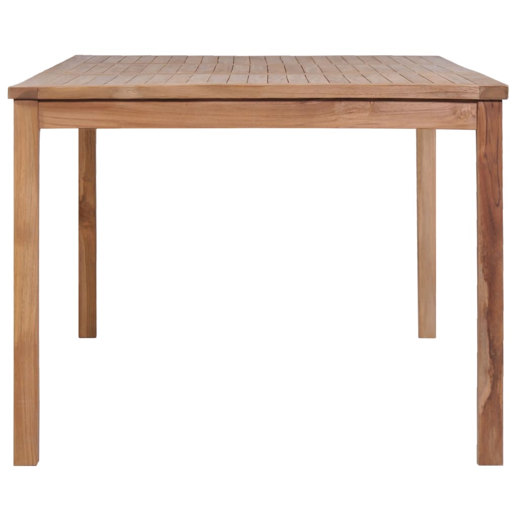 vidaXL 7-piece Garden Dining Set 200x100 cm Solid Teak Wood