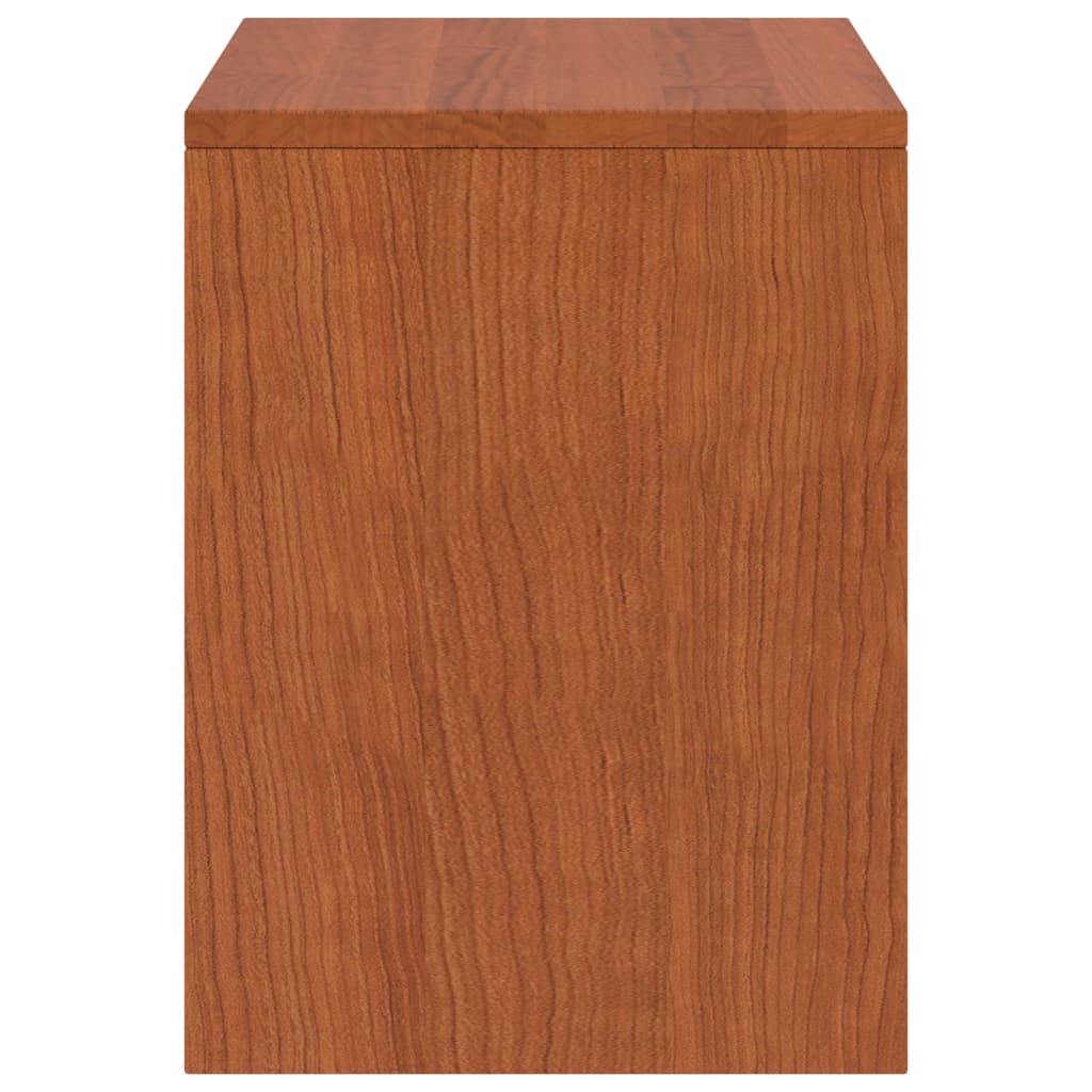 vidaXL Nachtkastjes 2 st 35x30x40 cm massief grenenhout honingbruin