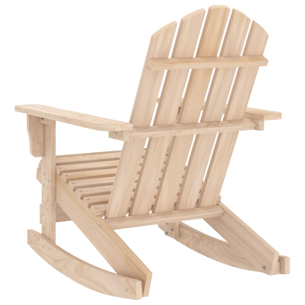 vidaXL Schommelstoel Adirondack massief vurenhout