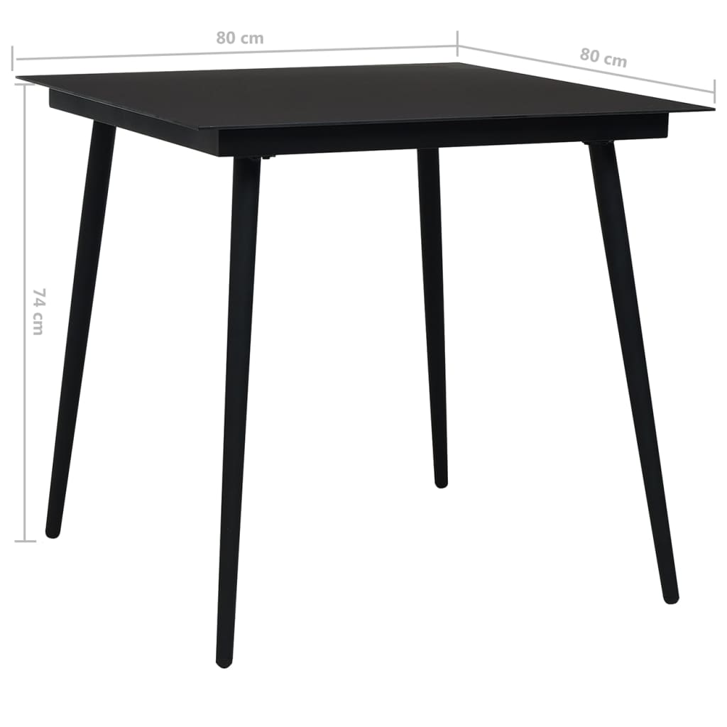 vidaXL 3-Piece Garden Dining Set